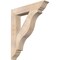Ekena Millwork Funston Traditional Smooth Bracket, Douglas Fir, 5 1/2"W x 34"D x 40"H BKT06X34X40FST01SDF - alternate 1